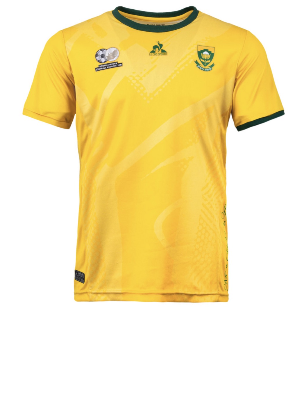 Le Coq Bafana Home Yellow Jersey- Mens