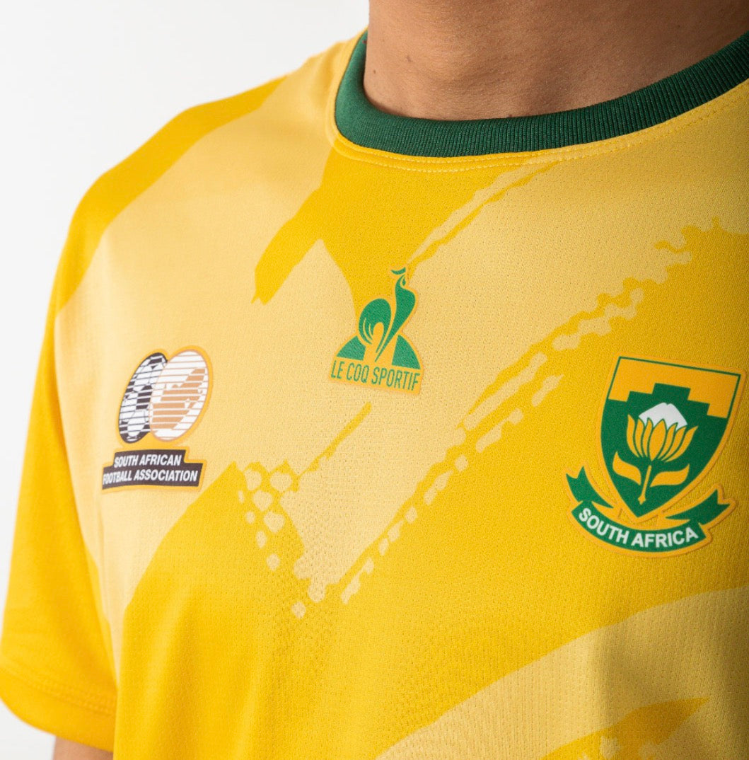 Le Coq Bafana Home Yellow Jersey- Mens