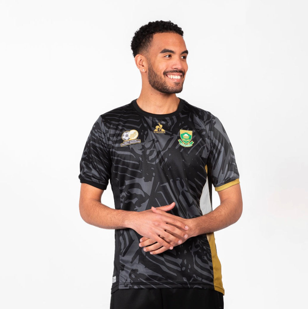 Le Coq Bafana Away Black Jersey- Mens