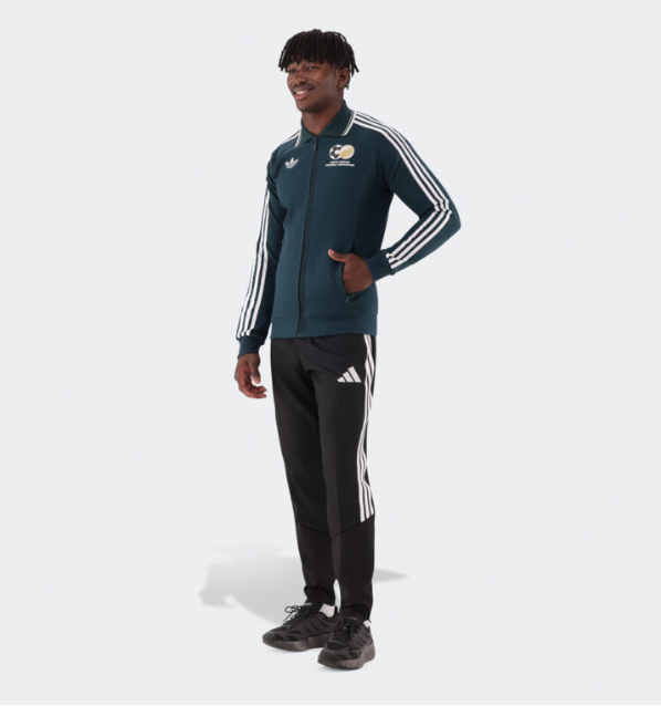 2026 South African Football Green zip up Jacket