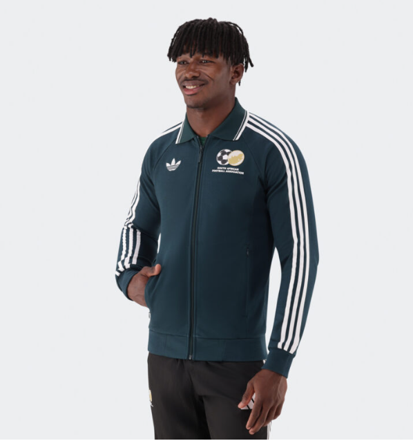 2026 South African Football Green zip up Jacket
